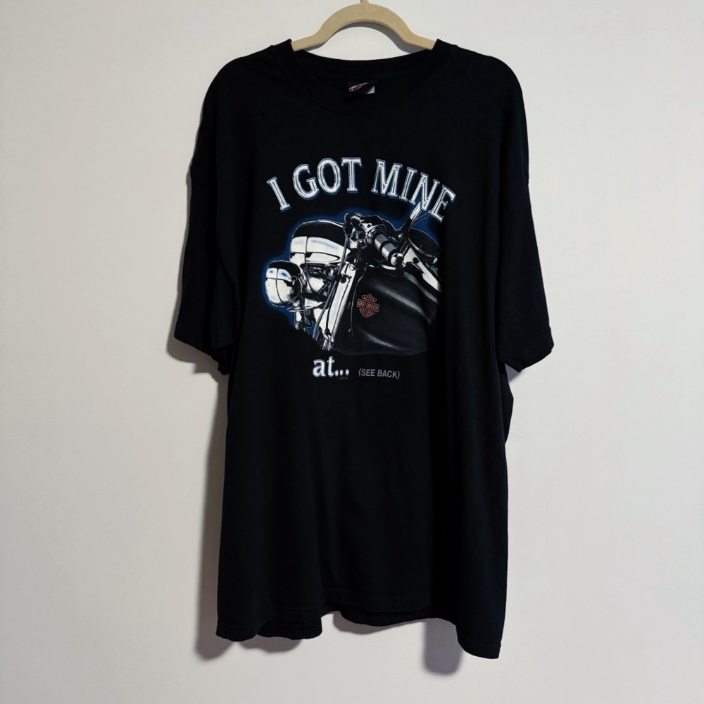Harley Davidson - Vintage 2002 Black Kauai Short Sleeve Tee
